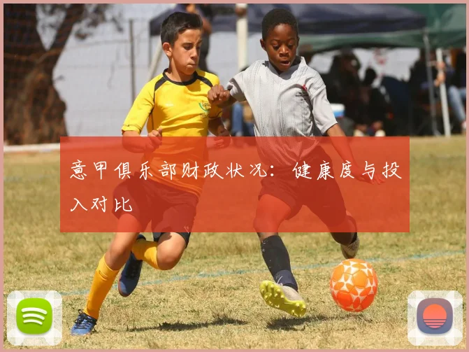 意甲俱乐部财政状况：健康度与投入对比